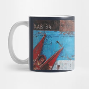 Ship Anchored at Port Mug